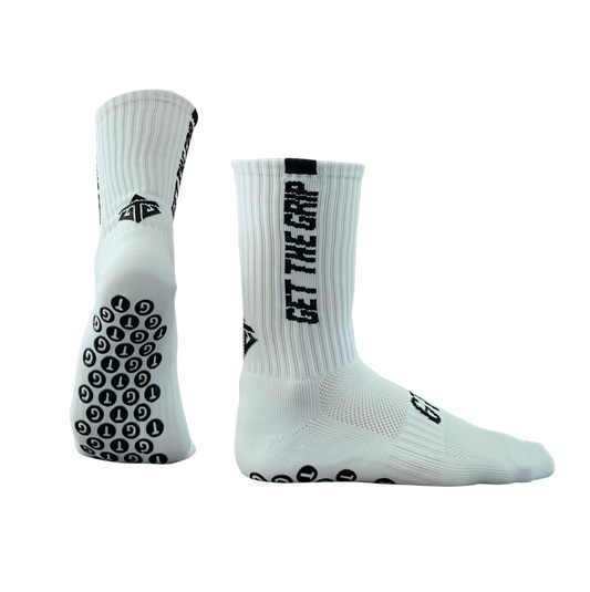 Get the Grip Socks - White