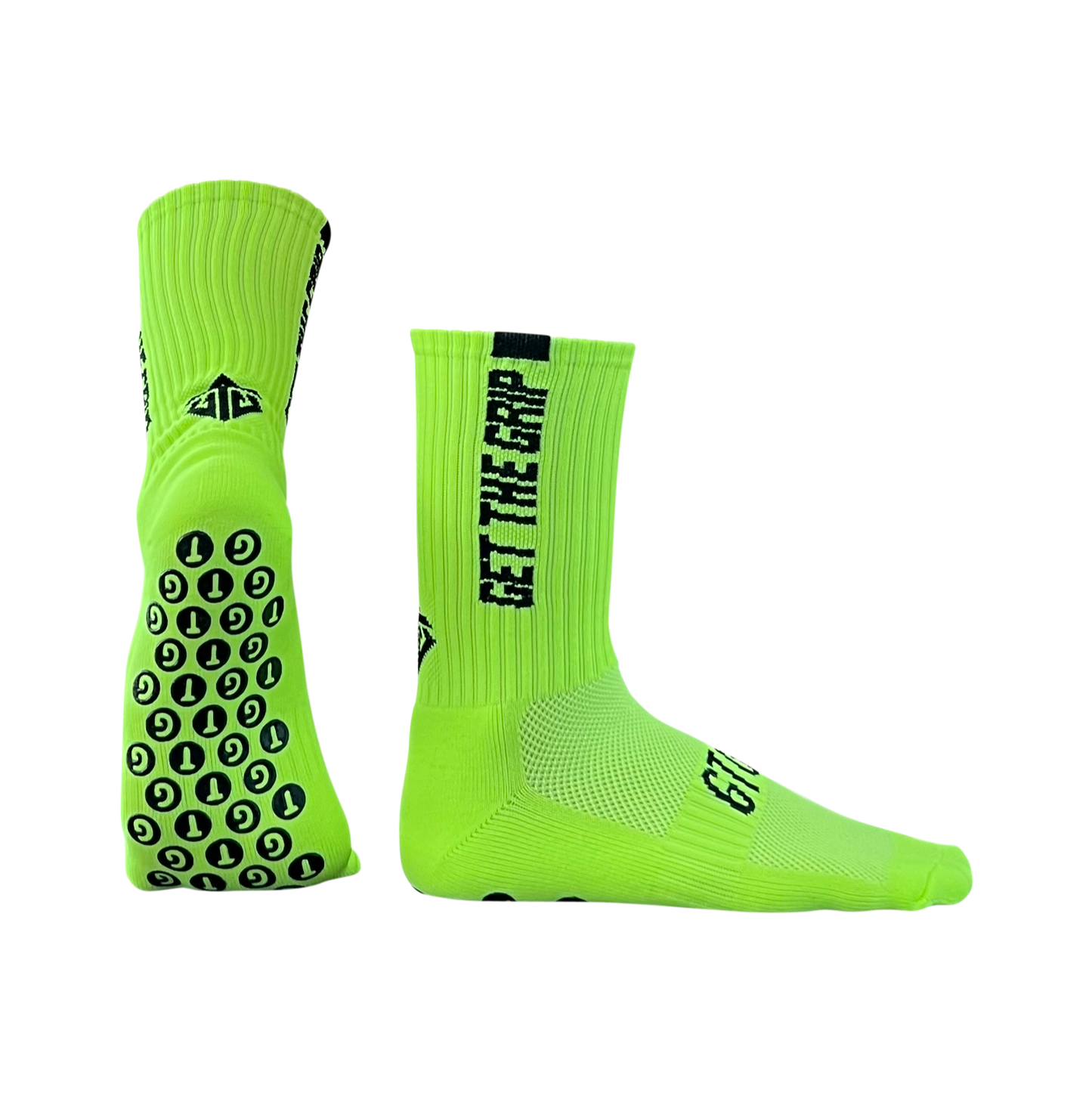 Get the Grip Socks - Neon Yellow