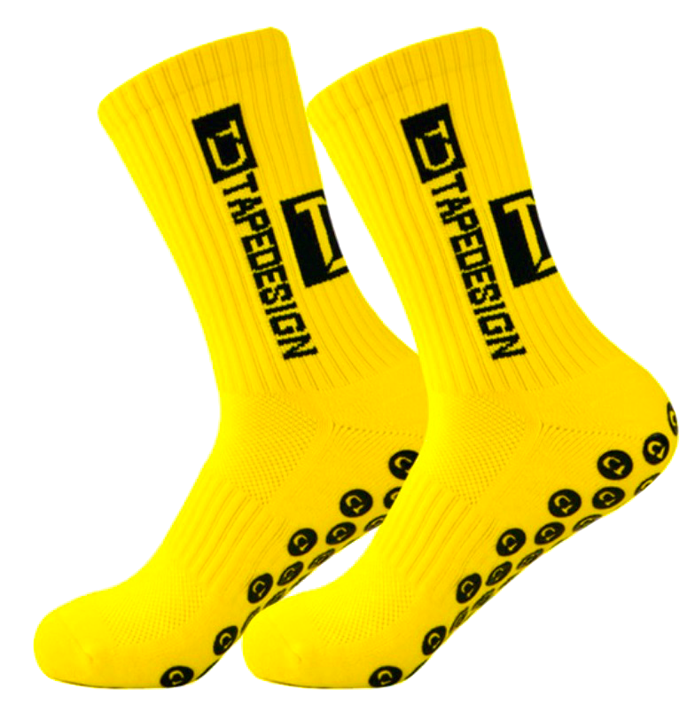 Yellow sales grip socks