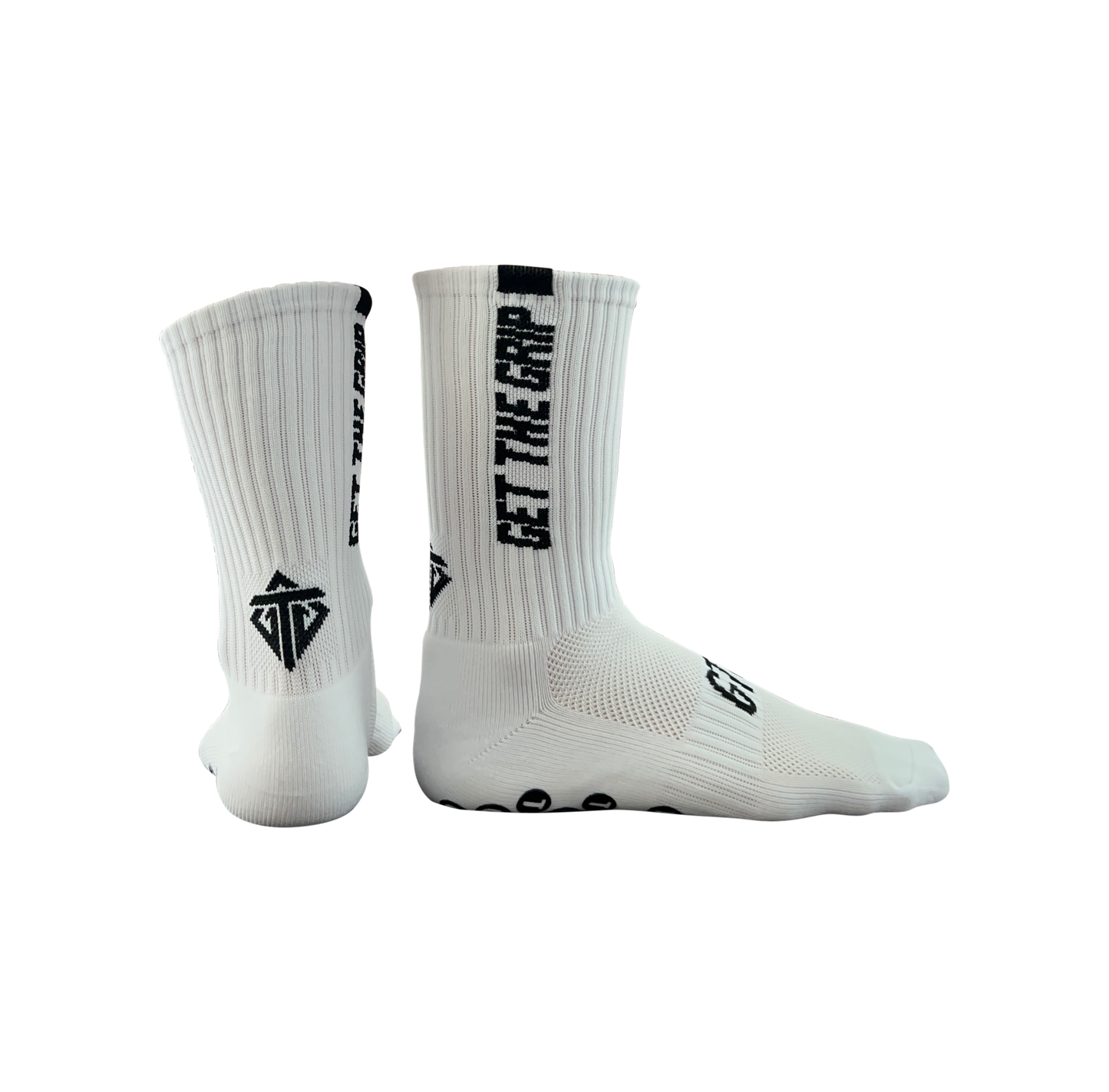 Get the Grip Socks - White