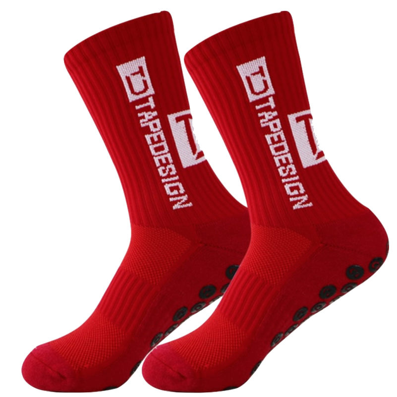 Get The Grip Socks- RED